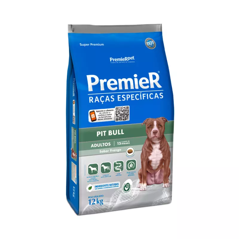Premier Raças Especif. Pitbull 12kg