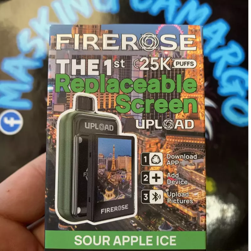 Fire- Sour Apple ice 🍎🧊