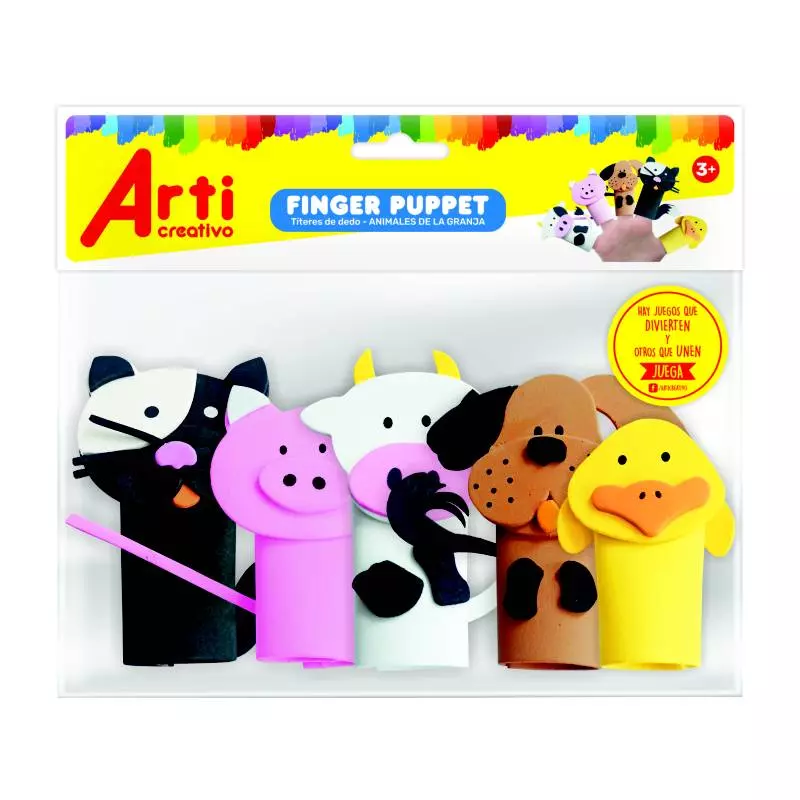TITERES DE DEDOS LA GRANJA x 5