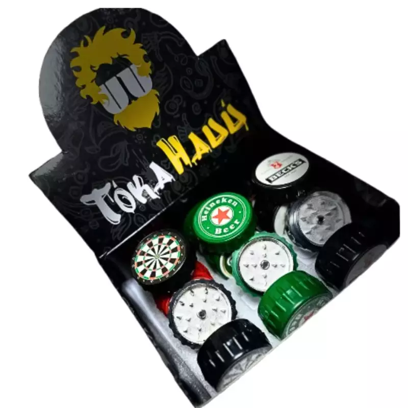 12 Dichavadores TAMPINHAS de Metal