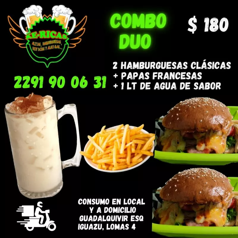 Combo Duo C/ Agua