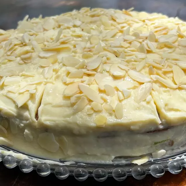 Torta de zanahoria con almendras