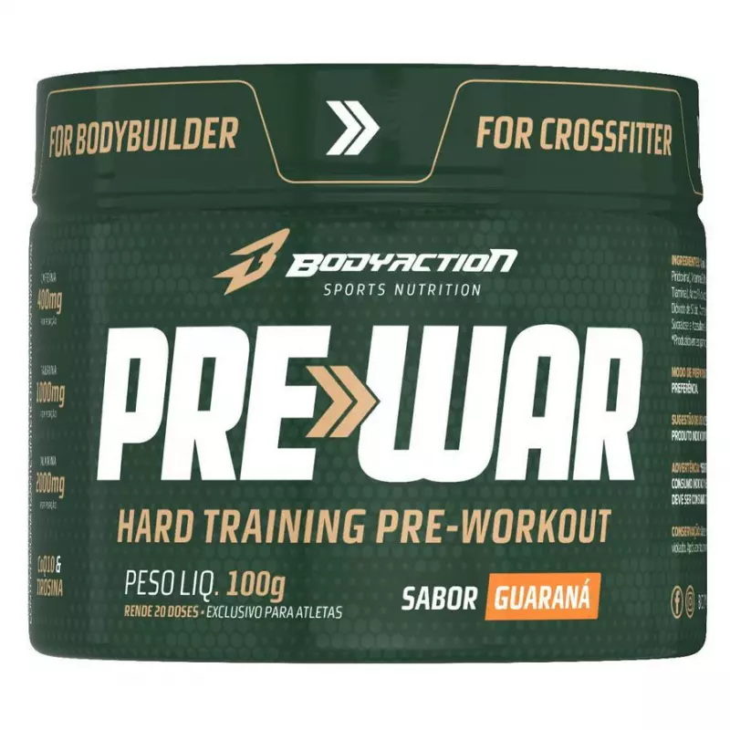 Pré War 100g Bodyaction