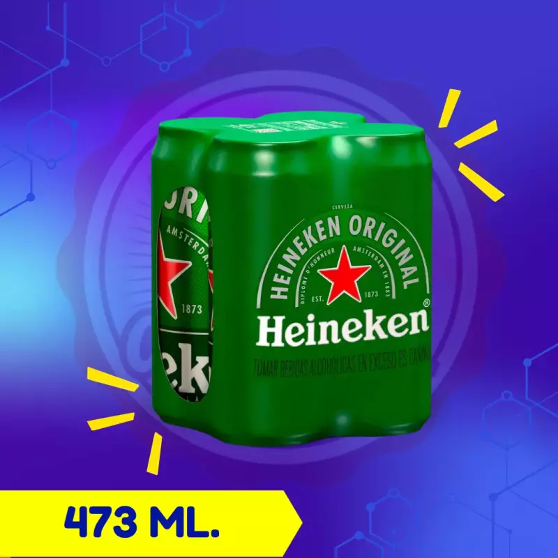 Heineken laton Four pack