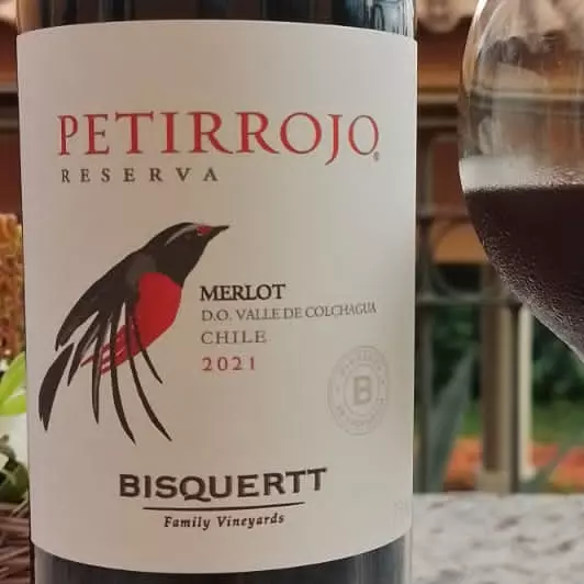 Vinho Petirrojo Merlot