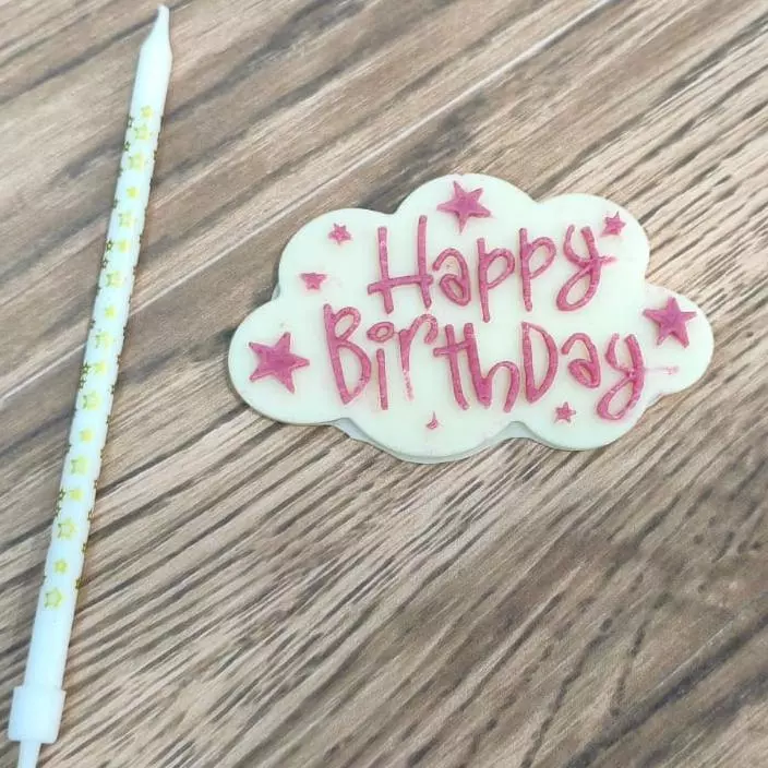 Happy birthday chocolate + velita