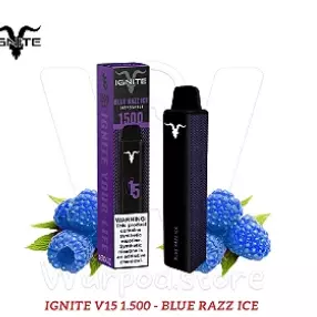 ignite v15 blue razz ice