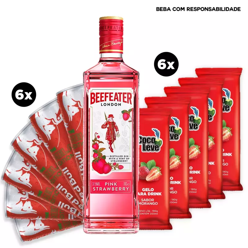 Combo Gin Beefeater Pink 700ml
