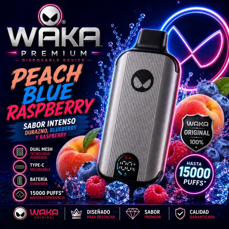 Wak15-Peach Blue Raspberry 🍑🫐