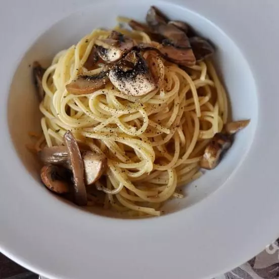 Pasta al mezcal con pollo