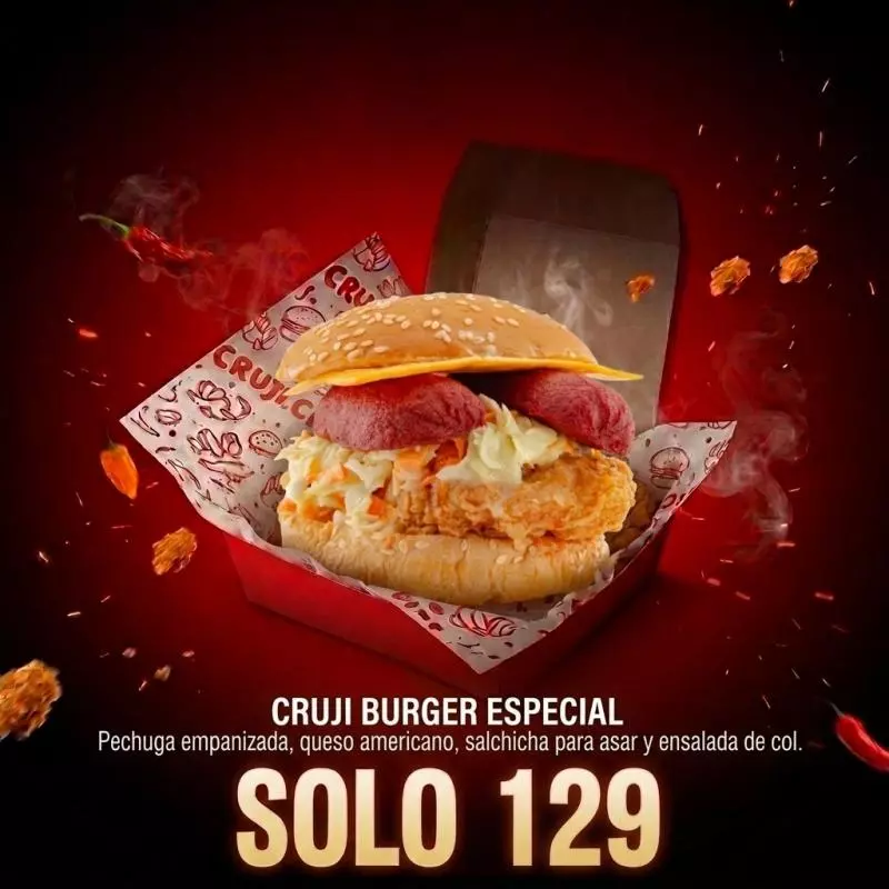 Cruji Burger Especial 🍔