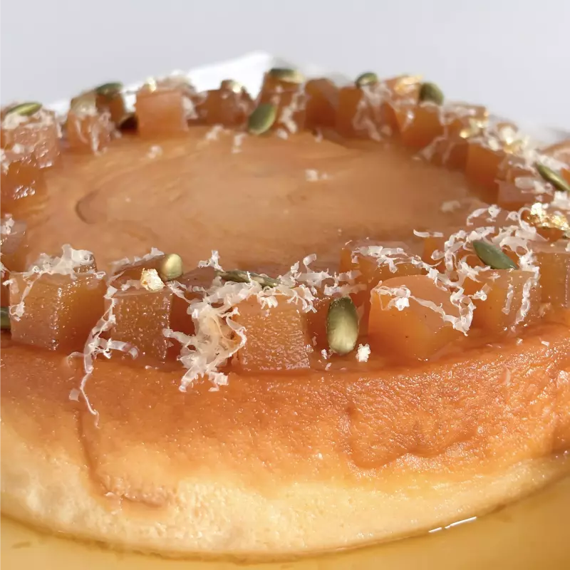 Flan Napolitano "Yuca"