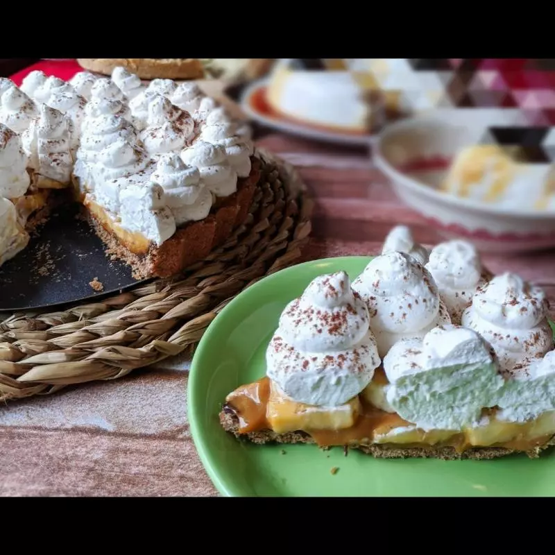 Torta Banoffee Vegana Sem Lactose