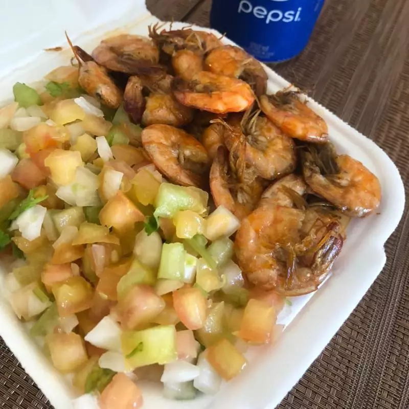 CAMARÃO ALHO E ÓLEO(PIRÃO)