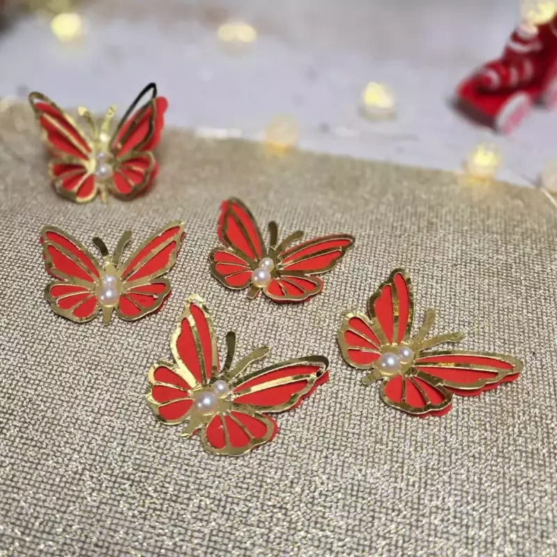 Mariposas 3D Navidad