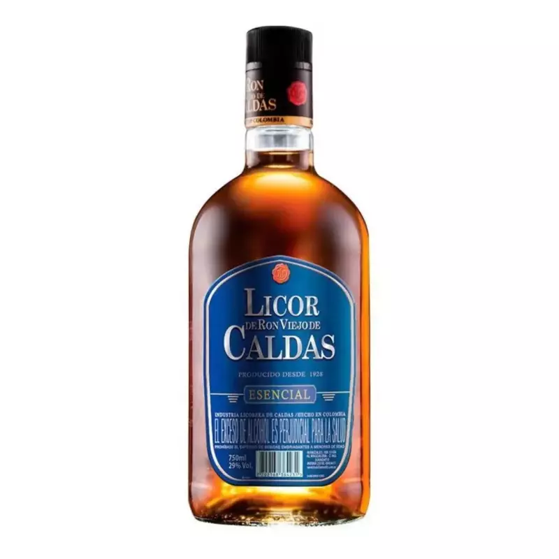 Licor de Ron Caldas Esencial 750ml
