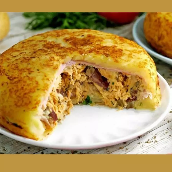 Batata Rosti de Frango c/ Catupiry