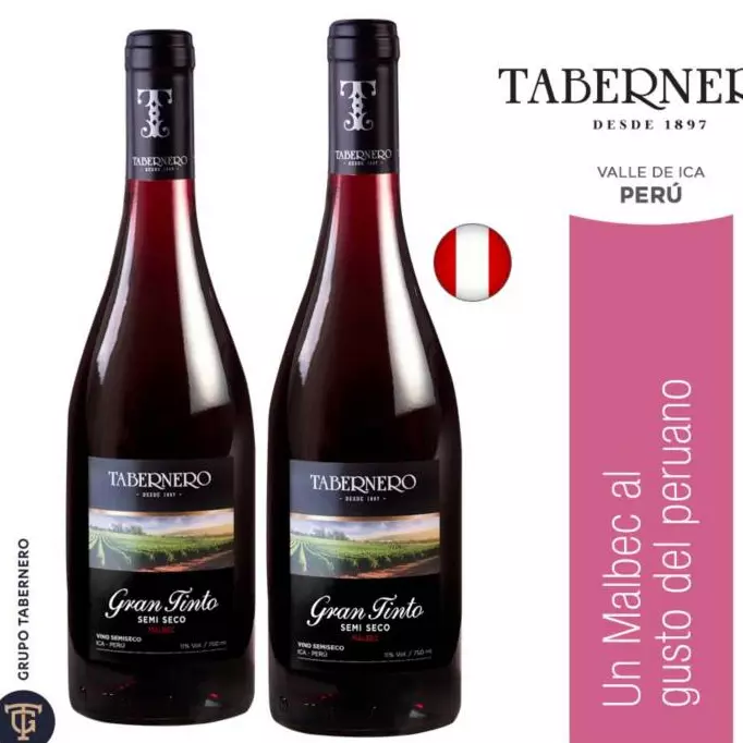 TABERNERO GRAN TINTO SEMISECO