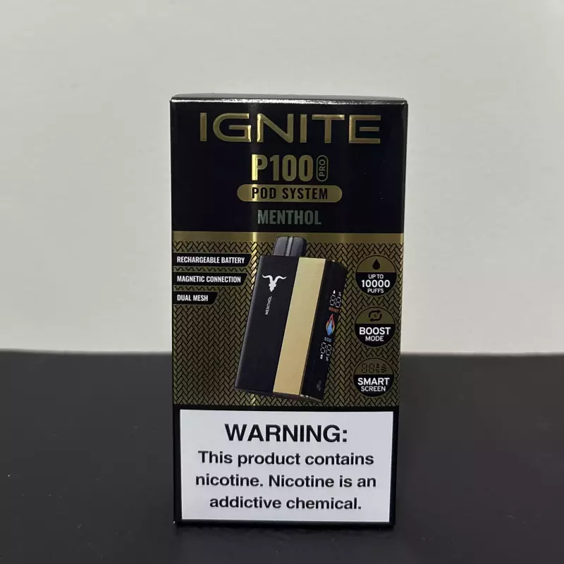 KIT P100 PRO DOURADO MENTHOL