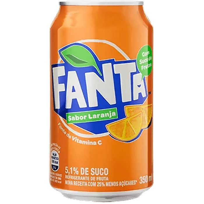 Fanta Laranja Lata 350ml