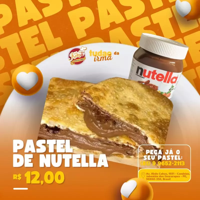 PASTEL DE NUTELLA