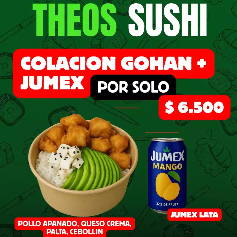 COLACION GOHAN + JUMEX