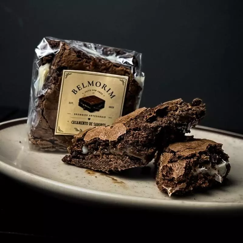 🤍🍫 Brownie Casamento de Sabores