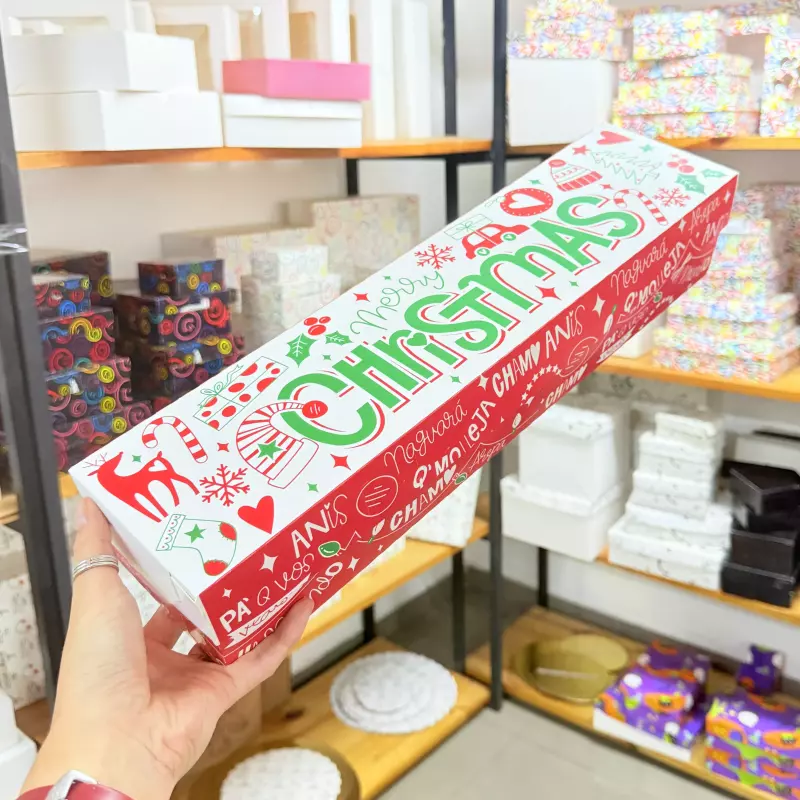 Cajas Pan de Jamon Navidad Candy