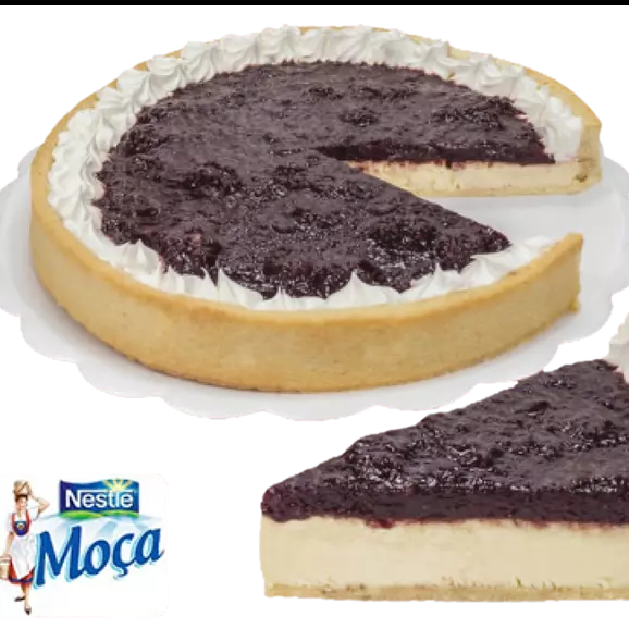 Torta Cheesecake frutas vermelhas