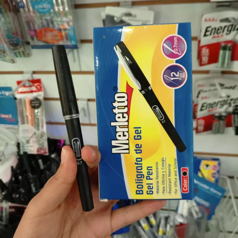 Bolígrafo Merletto negro