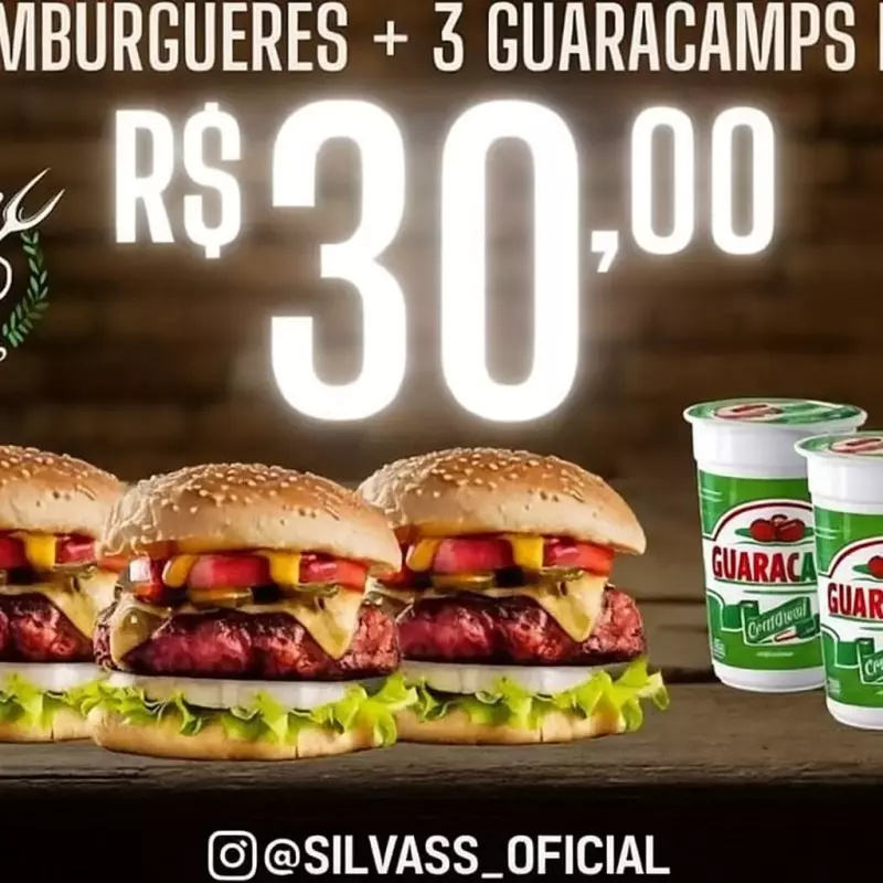 PROMO 3 HAMB +3 GUARACAMPS quinta