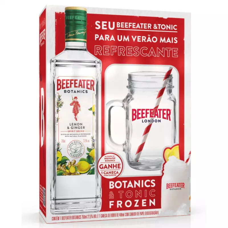 Kit Gin Beefeater Botanics 750ml +