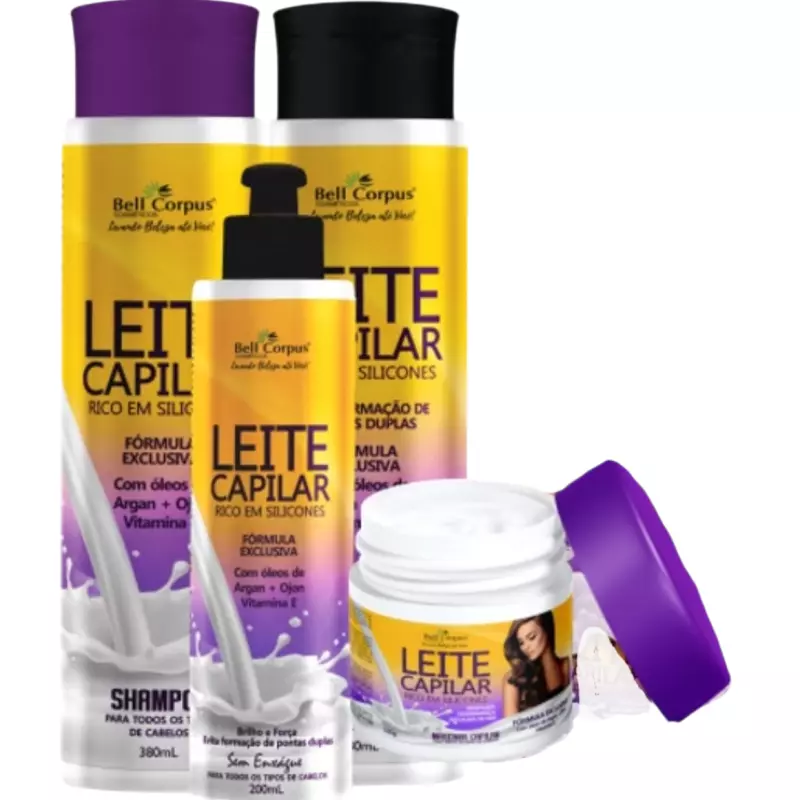 Kit Leite Capilar Bell Corpus
