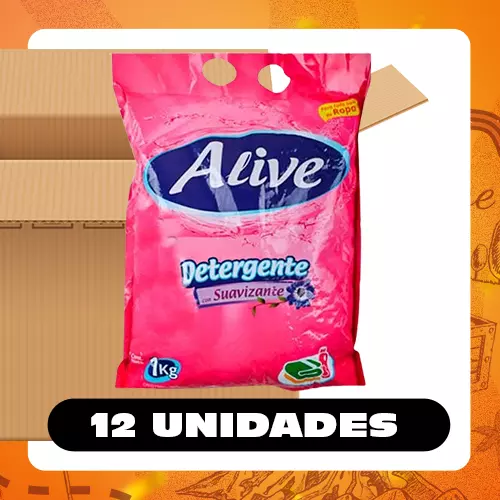 Bulto Alive Detergente Floral 1kg