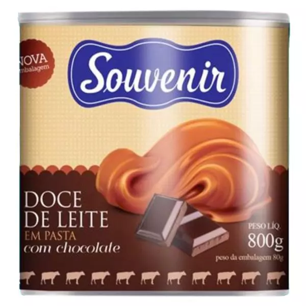 Doce de Leite Souvenir Chocolat 800g