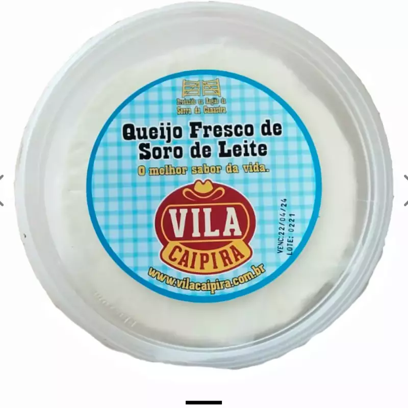 QUEIJO FRESCO DE SORO DE LEITE VILA