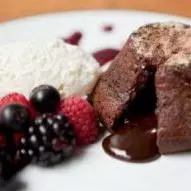 volcan de chocolate