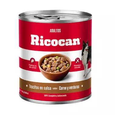 RICOCAN Tocitos Adulto Lata 280 GR