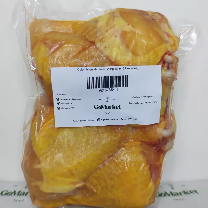 Colombinas de Pollo x 5 unidades
