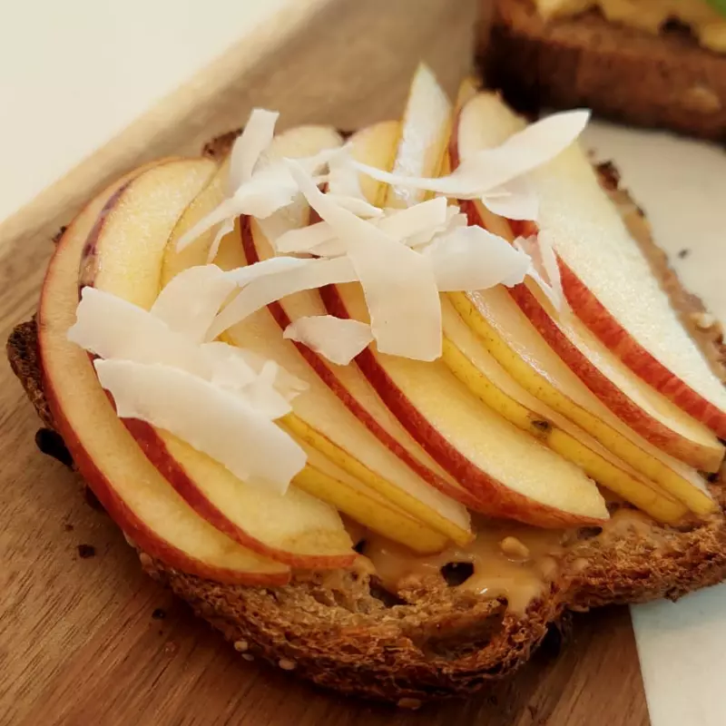 Tostadas frutales 🍃