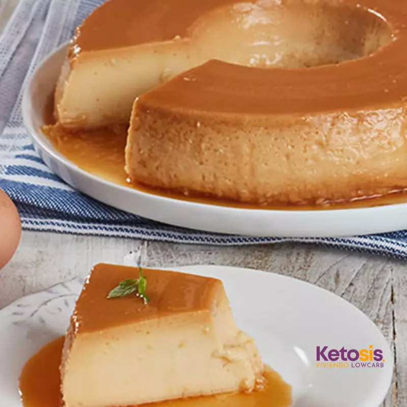 Molde Crema Volteada Keto