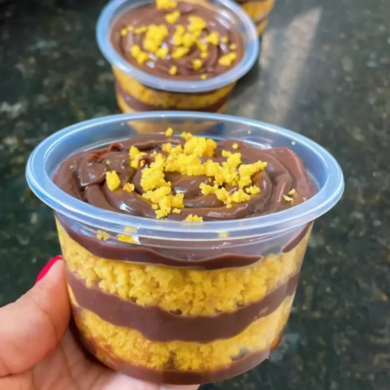 Bolo de Cenoura com Brigadeiro