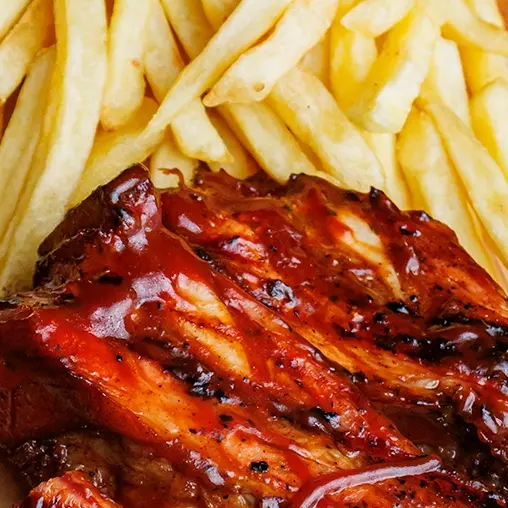 Costilla de cerdo BBQ