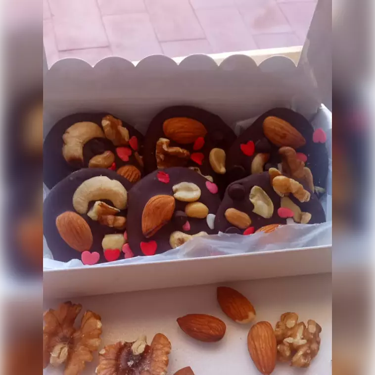 Caja discos de chocolate 🍫