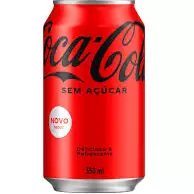 Coca cola zero lata  350ml