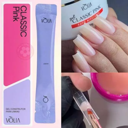 Gel Volia Sache Classic Pink 14g