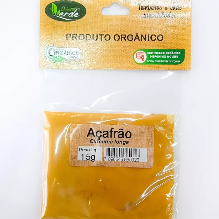 AÇAFRÃO ORG. 15gr