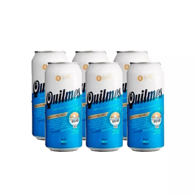 Pack Cerveza Quilmes Lata 6 x 473cc