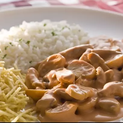 Strogonoff de carne com shimeji(copy)