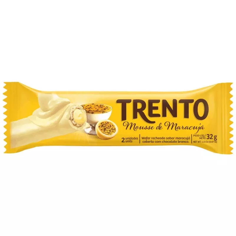 Trento Mousse De Maracujá 32g